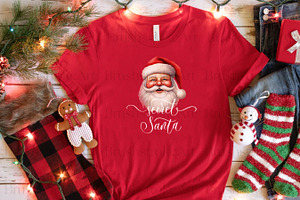 Watercolor Santa Clipart, Santa PNG