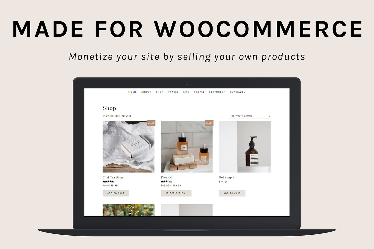 Hazel Theme • Genesis Child Theme, a WordPress Template by Code + Coconut (Photo 6 of 7)
