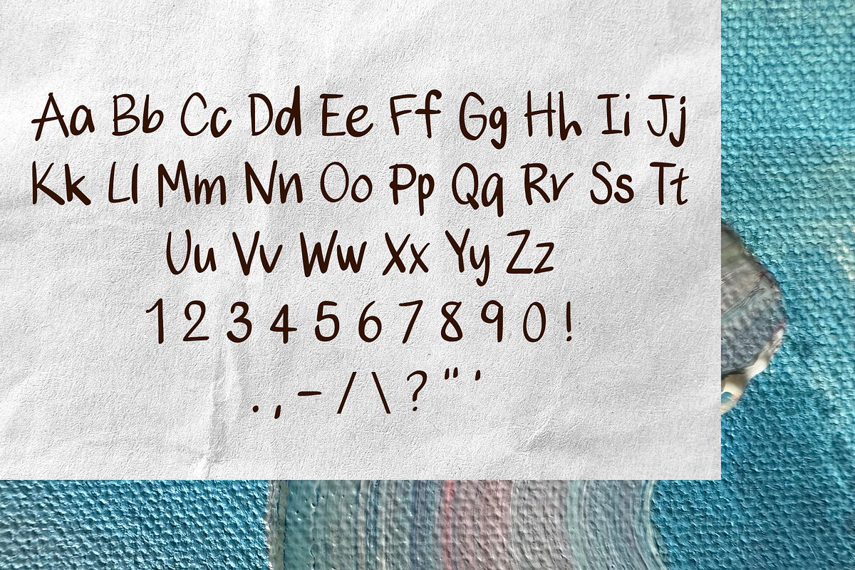 Stassi - A Handwritten Font, a Handwritten Font by Shelbeemili (Photo 2 of 4)