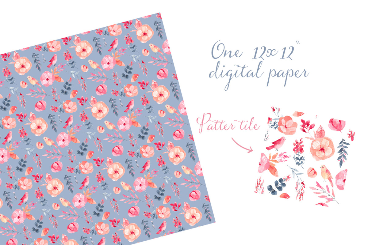 Briella - watercolor set, an Illustration by Charushella (Photo 7 of 7)