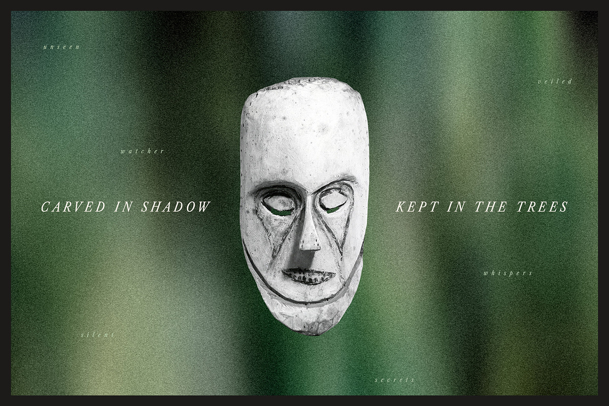 Obscura: Cabinet of Masks PNG Files, an Object Graphic by Dina Mae (Photo 7 of 11)