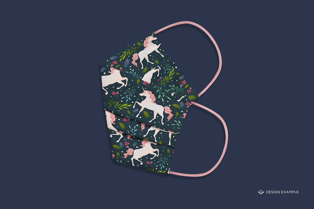 Face Mask Mock-up, a Mask Mockup by Branda Keeps (Photo 10 of 16)