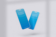 Iphone 15 Pro Clay Mockup, an iPhone Mockup by HanaSaka_Studio (Thumbnail 4 of 5)