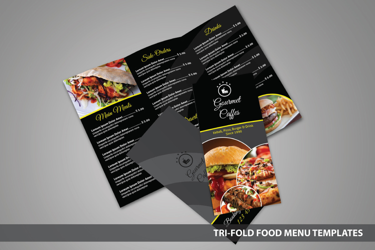 Multipurpose Food Menu Template, a Brochure Template by voryu (Photo 3 of 11)