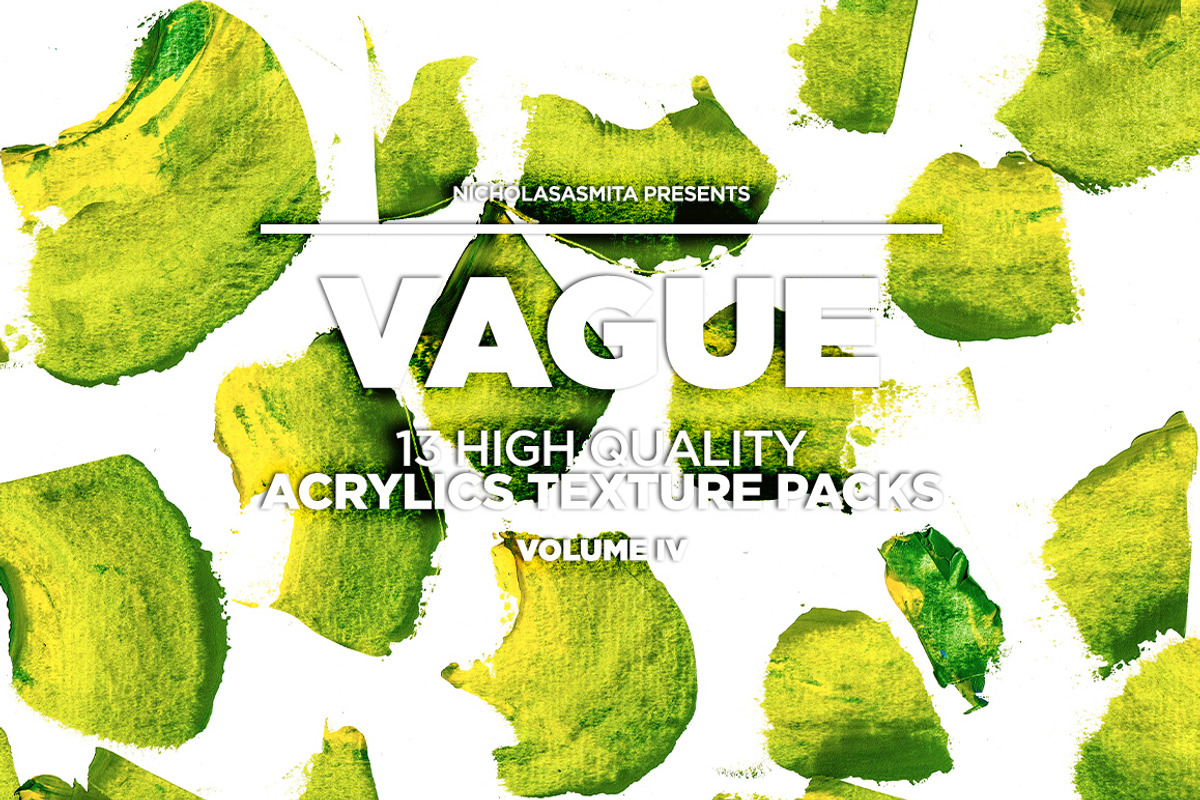 Vague IV: 13 Acrylics Textures, a Texture Graphic by nicholasasmita (Photo 12 of 12)