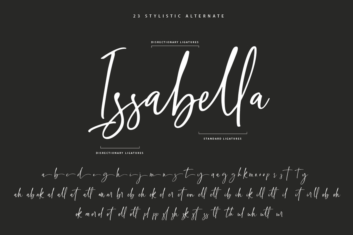 Mellyana Script preview 7