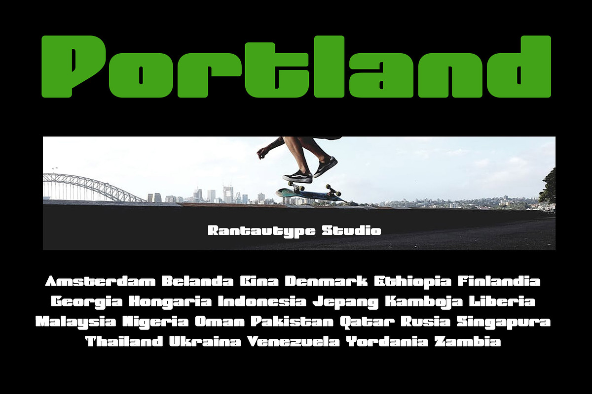 Stenar Modern Display Font, a Sans Serif Font by RantautypeStudio (Photo 8 of 17)