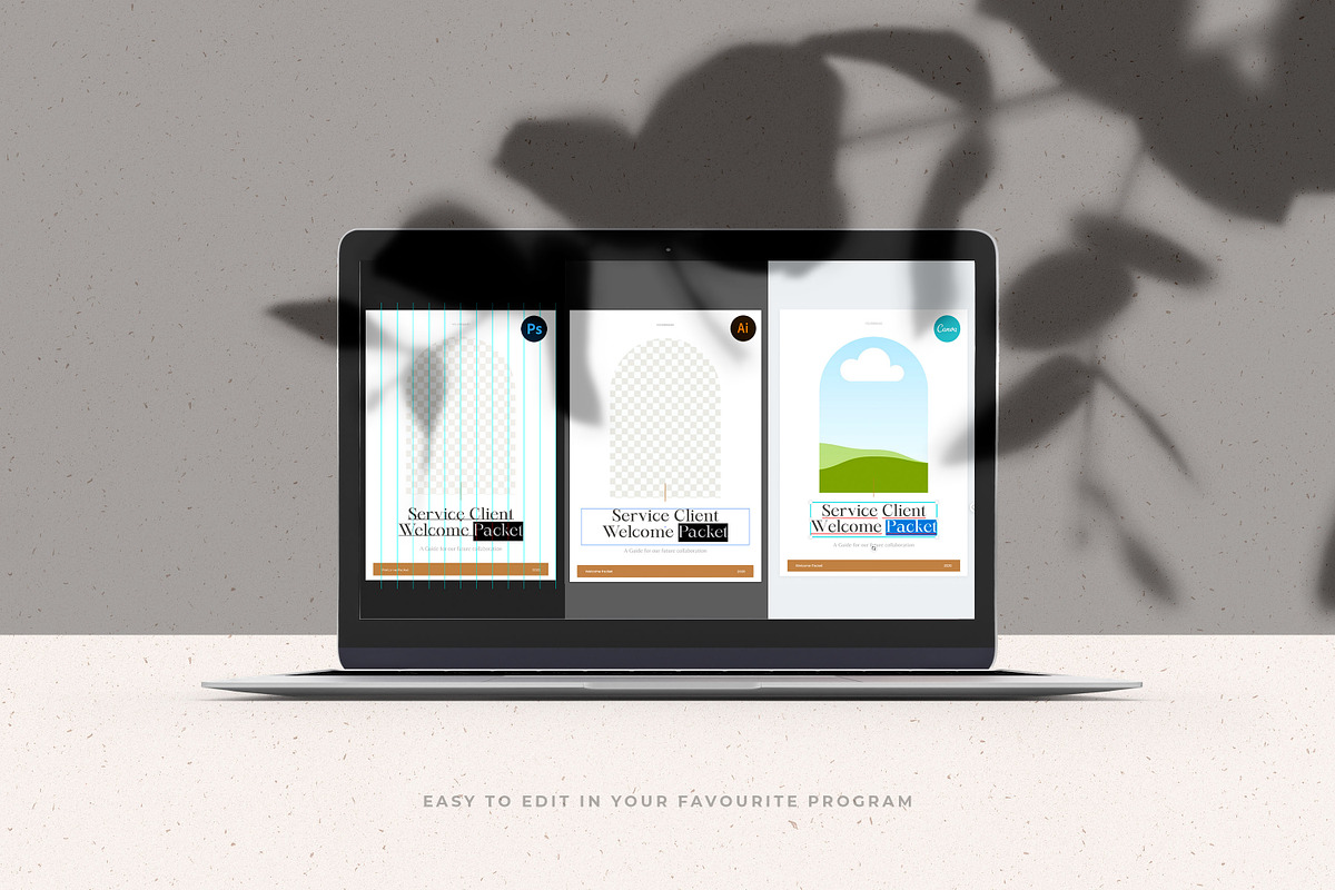 Service Client Welcome Packet, a Templates & Theme by AndrewPixel (Photo 5 of 12)