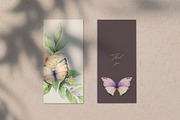 Watercolor Butterflies and Flowers, a Decorative Illustration by Elena Medvedeva (Thumbnail 12 of 12)