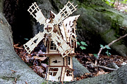 Abandoned Windmill - Laser Cut, an Object Graphic by VectorPainter (Thumbnail 3 of 15)
