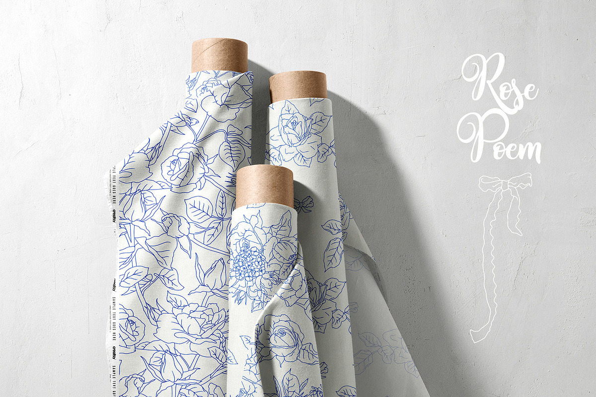 Roses & Bows Botanical Bundle, an Object Graphic by Rose Design (Photo 5 of 11)