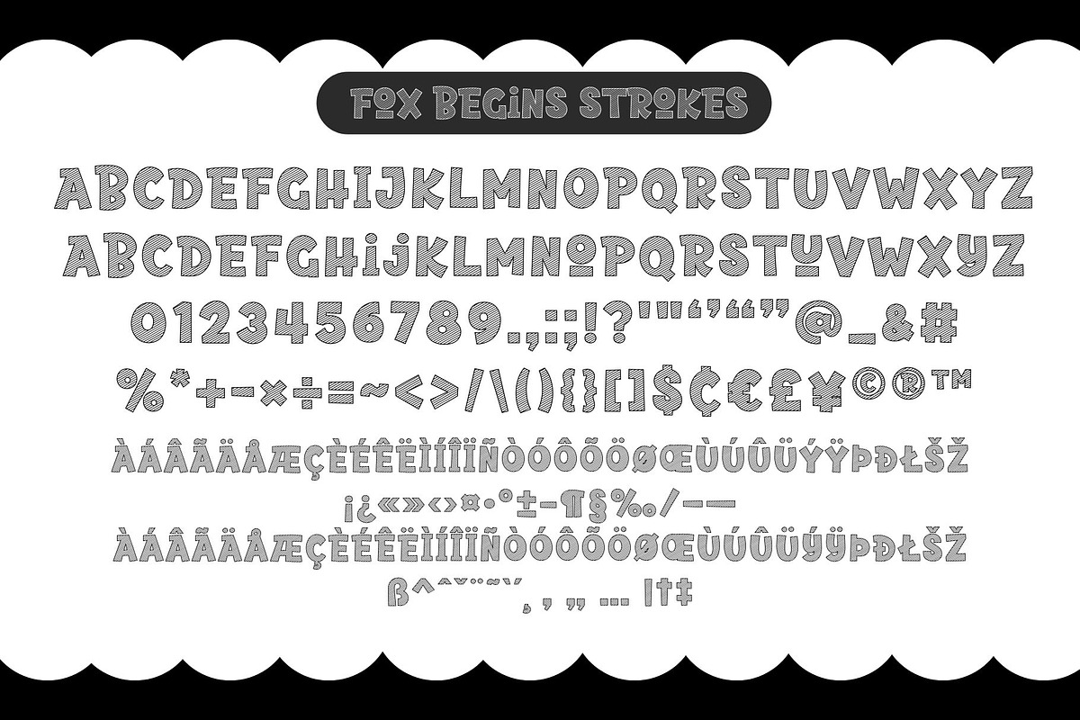 Fox Begins 4 Fons Style, a Handwritten Font by Fox7 By Rattana (Photo 8 of 11)