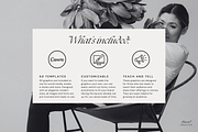 BUNDLE: Chic Canva Social Templates, a Social Media Template by Knead Creative (Thumbnail 6 of 8)