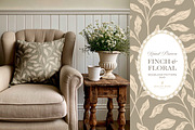 Vintage Bird & Floral Pattern Duo, a Pattern Graphic by Eclectic Anthology (Thumbnail 10 of 13)