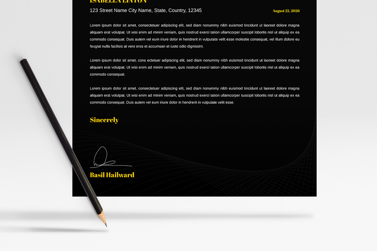 Resume Template Design, a Resume Template by MightyDesign (Photo 3 of 8)