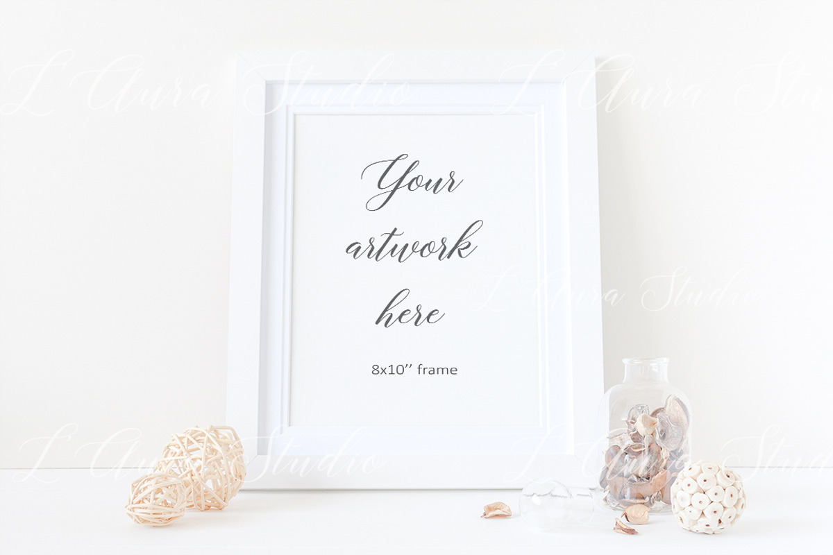 Photo mockup - modern 8x10'', a Print Template by L'Aura Studio