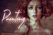 Painting Photoshop Action, an Action Add-On by Amorjesu.com (Thumbnail 1 of 26)