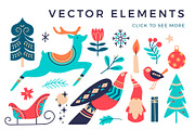 Nordland Scandinavian Vector Set, an Object Graphic by Beauty Drops (Thumbnail 2 of 8)
