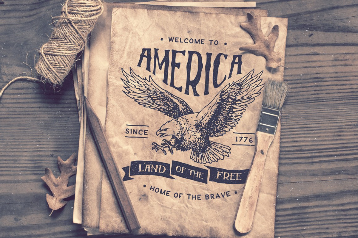 Aged & Wrinkled Paper Mockup Set, a Mockup by WeGraphics (Photo 5 of 5)