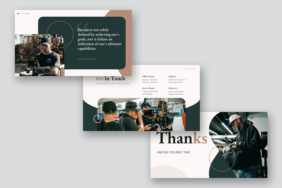 Majobin Creative CV Resume KEY, a Presentation Template by kerismaker (Photo 7 of 10)