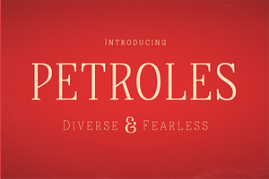 Petroles - Font Family