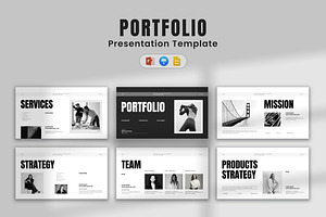 Portfolio Presentation Template, a Presentation Template by Pradaxa