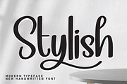 Stylish | Script Font, a Handwritten Font by Scratchones (Thumbnail 1 of 9)