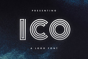 Ico - Logo Font, a Font by Tugcu Design Co. (Thumbnail 1 of 7)