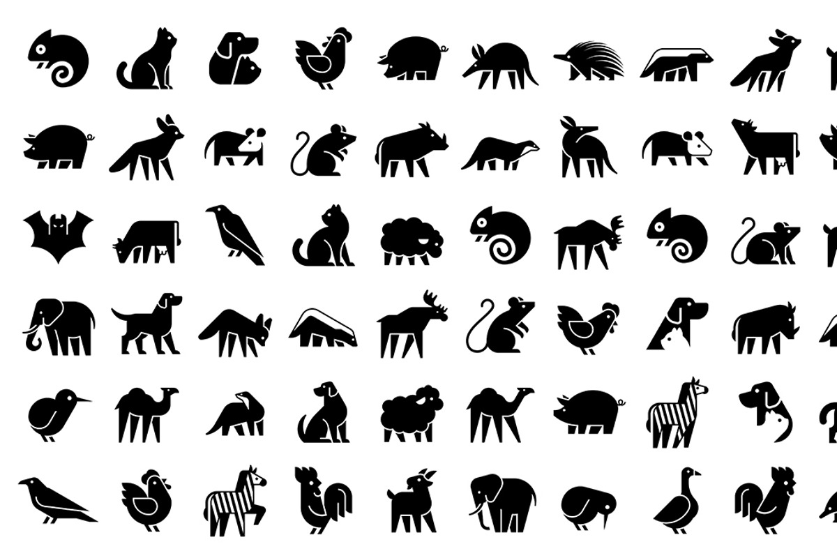 Animal logo set, a Graphic by NataliiaVolyk (Photo 3 of 10)