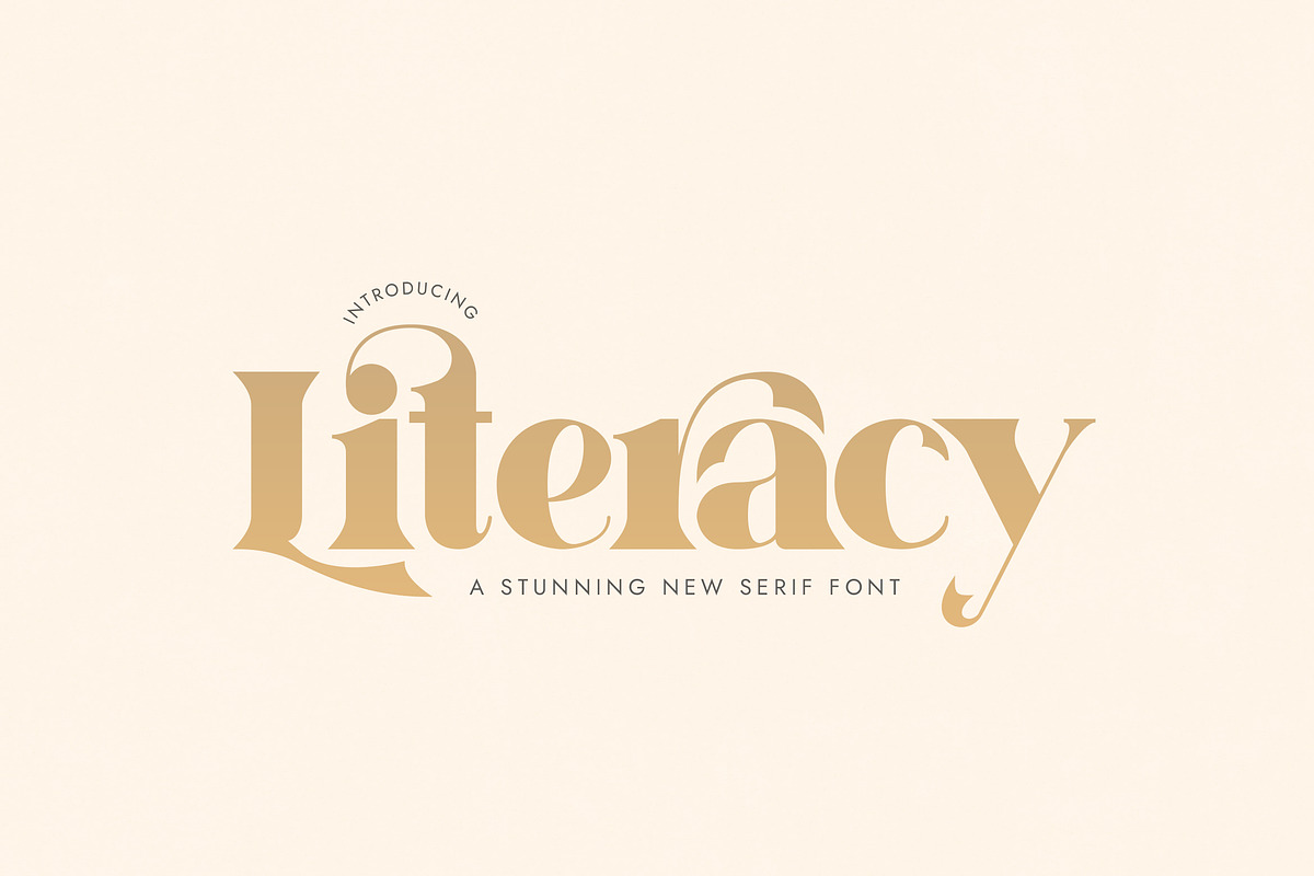 Literacy Serif Font, a Serif Font by Salt & Pepper Designs (Photo 1 of 11)