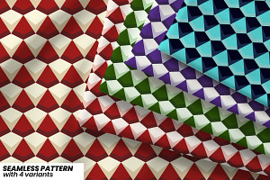 Pyramid Geometric Pattern