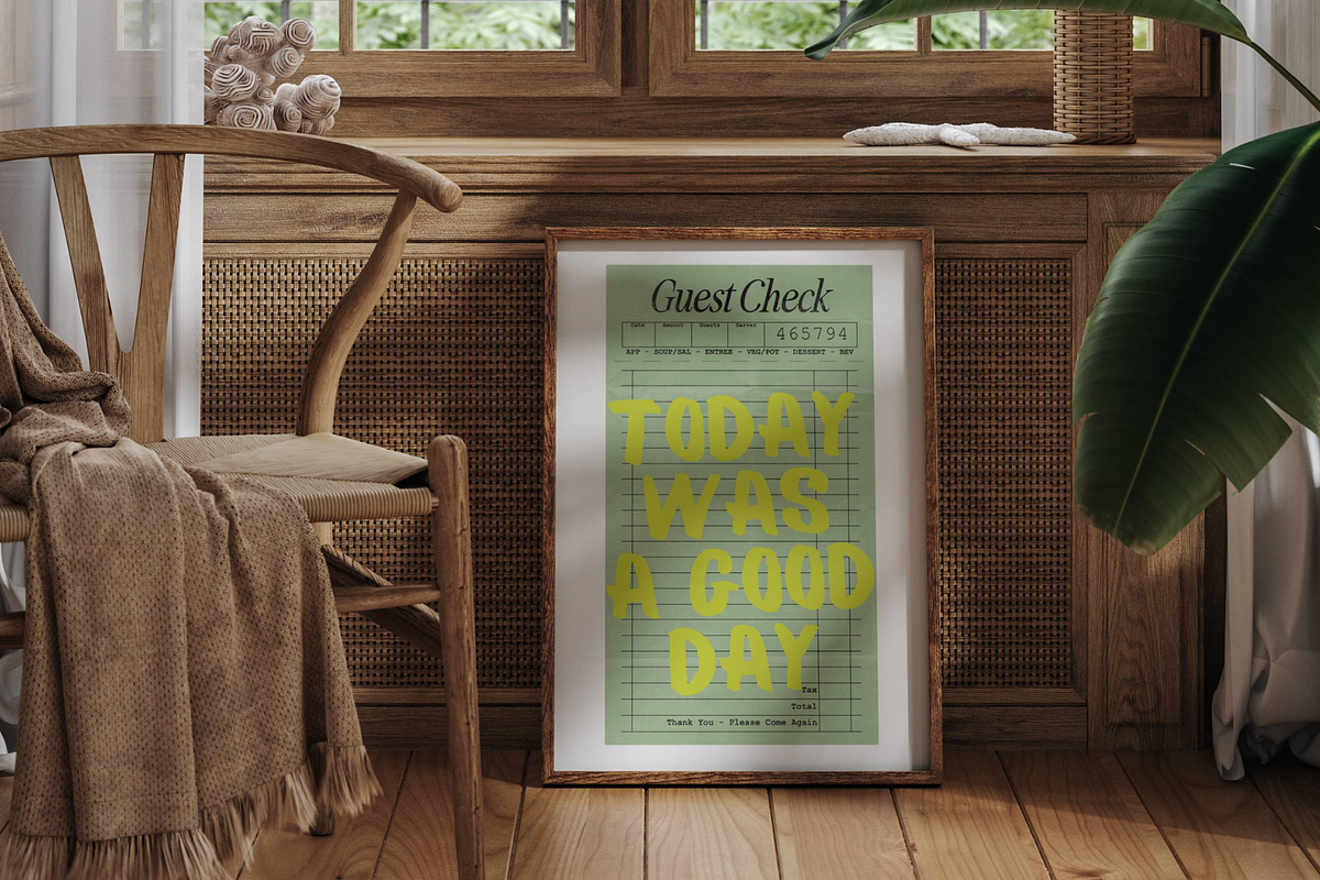 Guest Check Restaurant Bundle, a Background Graphic by Factoryluv Shop (Photo 4 of 9)