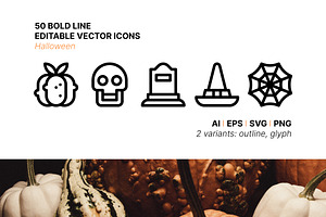 30 Halloween Icons