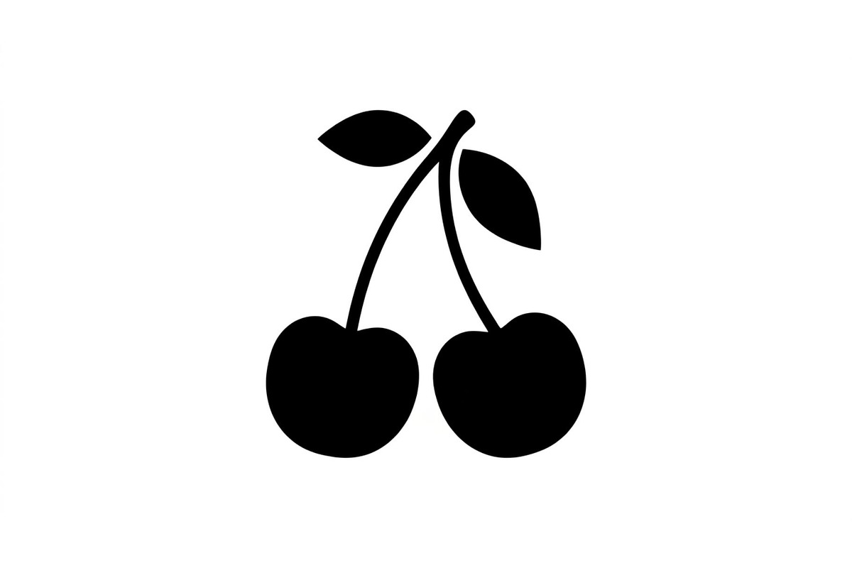 Cherry Branch Silhouette Set, an Object Graphic by Designs_River (Photo 3 of 3)