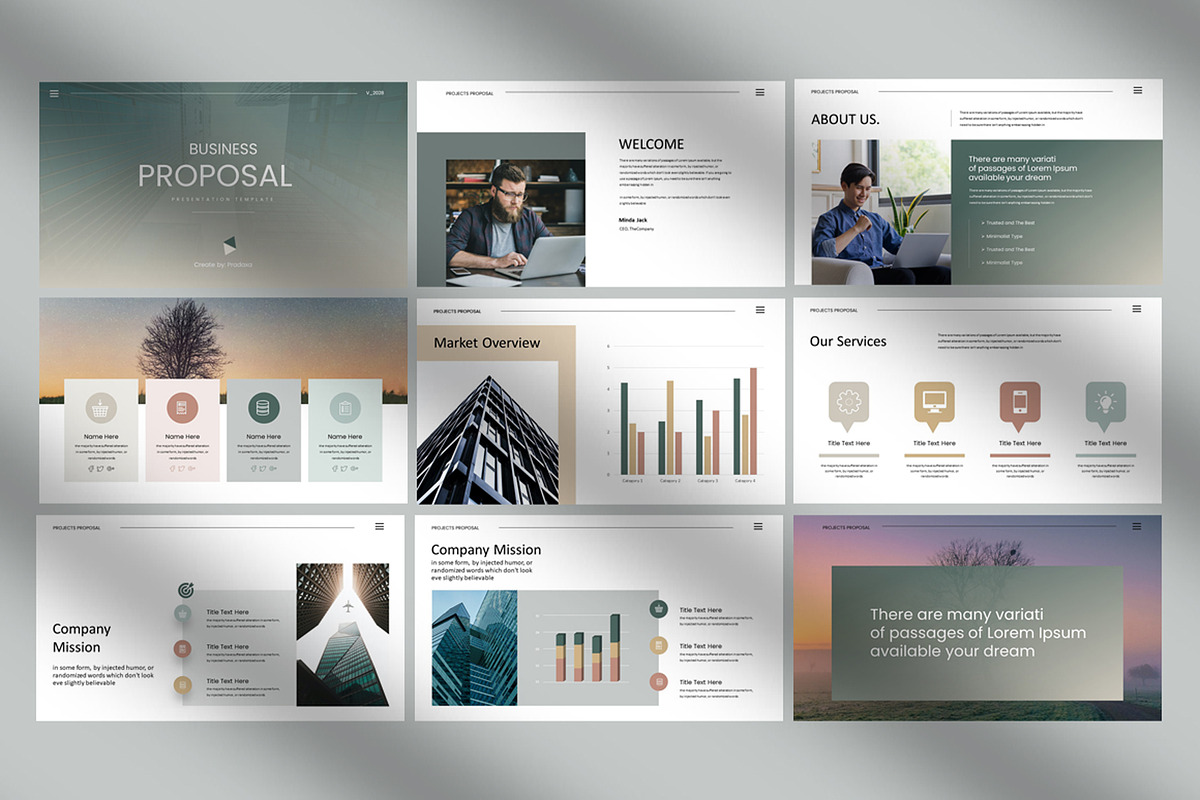 Business Proposal Template, a Presentation Template by Pradaxa (Photo 4 of 8)
