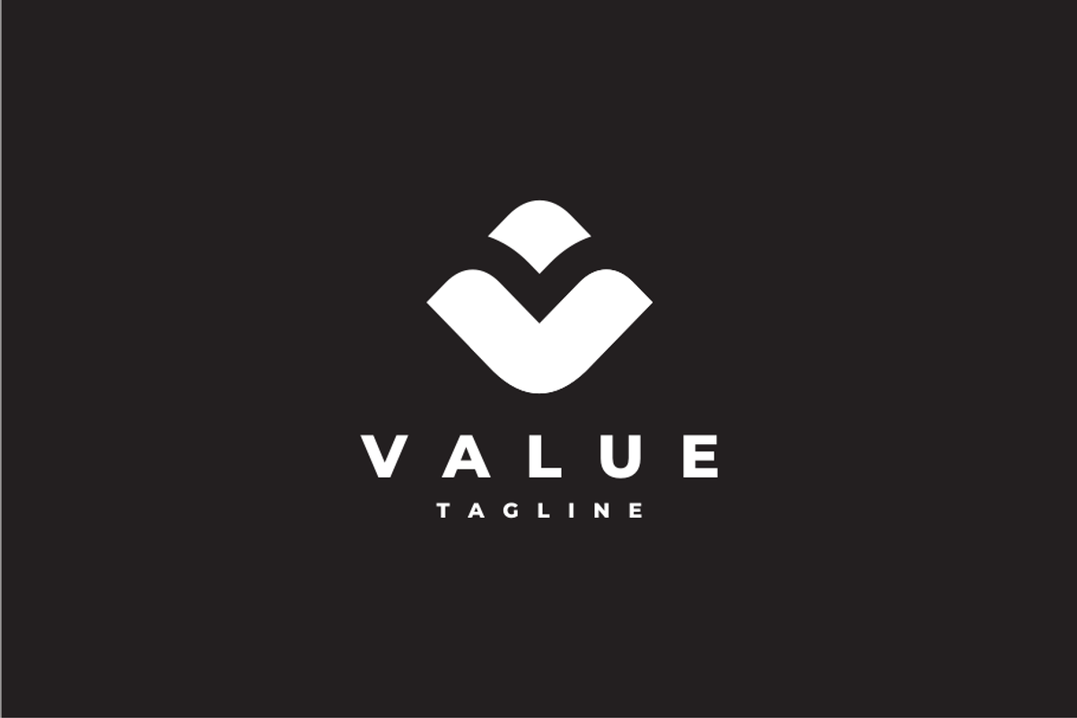 Value Letter V Logo Design, a Branding & Logo Template by yopie (Photo 2 of 3)
