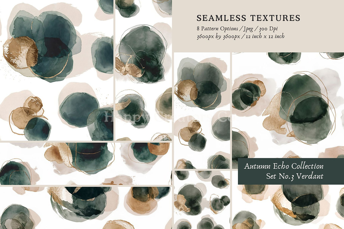 Verdant Seamless Texture Patterns, a Texture Graphic by Happy Creators Co. (Photo 2 of 6)