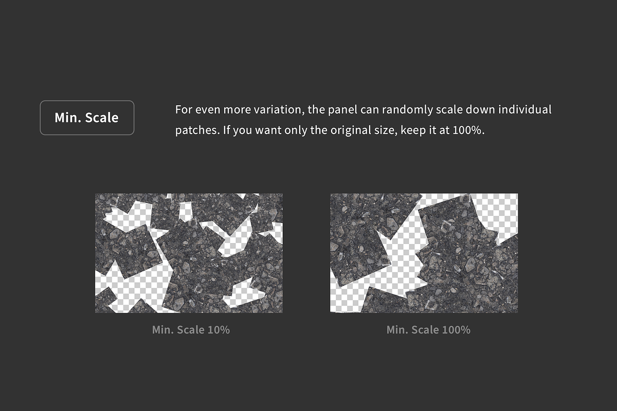 Repetition Reducer (random. Texture), a Plug-in Add-On by h3design (Photo 4 of 7)