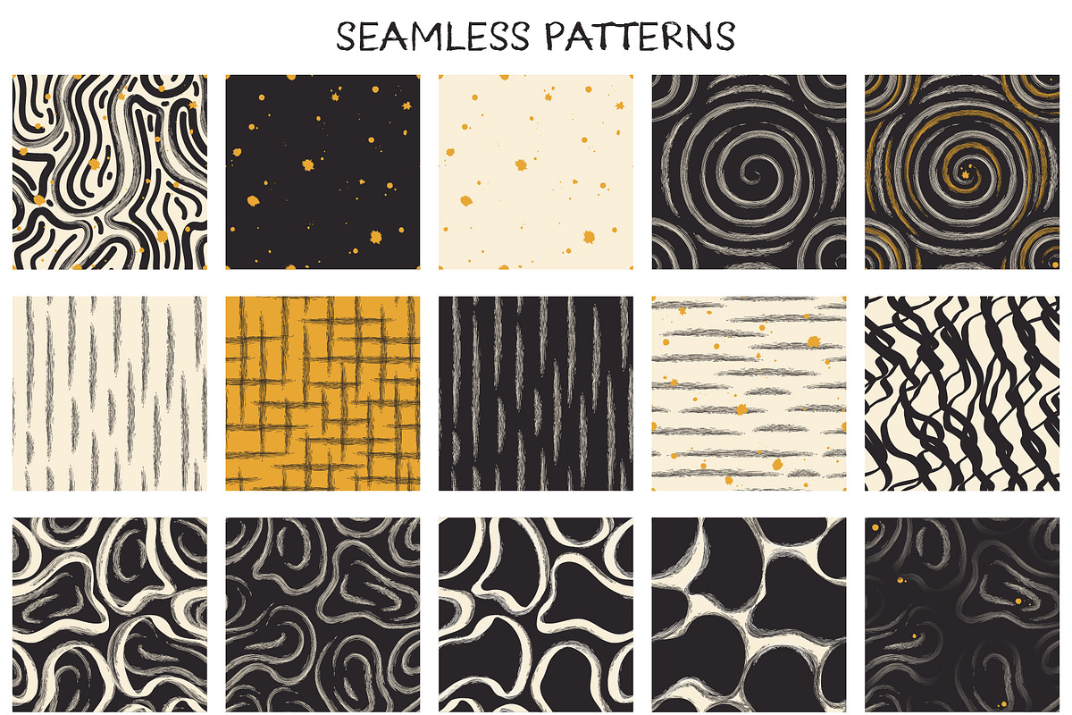 Soft Geometry Collection, a Pattern Graphic by Zim Varezhkin (Photo 2 of 9)
