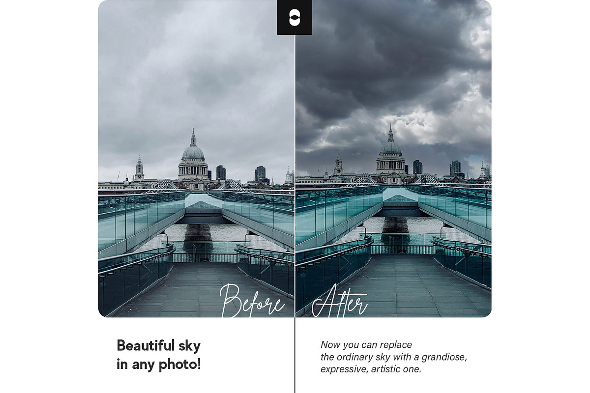 Stormy Sky Replacement Pack, a Preset Add-On by Pix Cafe (Photo 2 of 6)