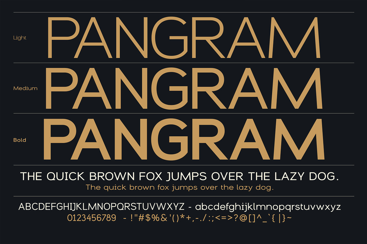 Ren - Sans serif font family, a Sans Serif Font by Artistic & Unique (Photo 15 of 15)