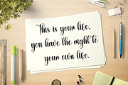 Soulmate | Script Font, a Handwritten Font by Scratchones (Thumbnail 3 of 9)