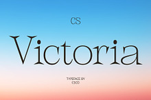 CS Victoria – Modern Font