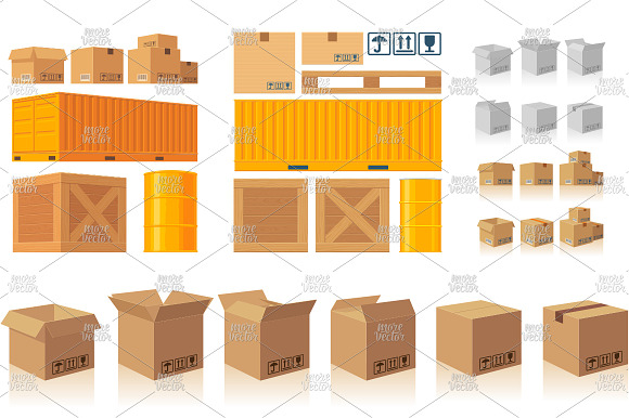 box, pallet, container,crates barrel preview 2