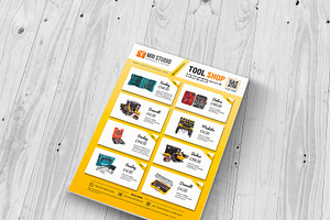 Tool Shop Flyer Template