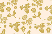 Linocut Meadow Clipart Bundle, an Illustration by ClayStudio (Thumbnail 8 of 8)