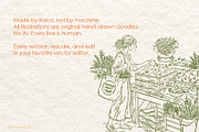 Farmers Market Clipart Naive Vector, a Food Illustration by SunnJaneArt (Thumbnail 13 of 18)