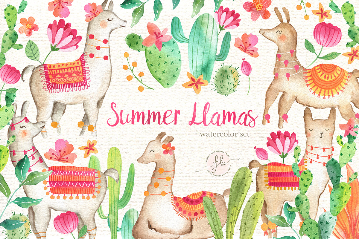 Watercolor Bundle, an Animal Illustration by Flora+Bear (Photo 32 of 32)