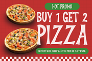 Pizzalia Playful Food Font, a Font by PutraCetol Studio (Thumbnail 2 of 5)