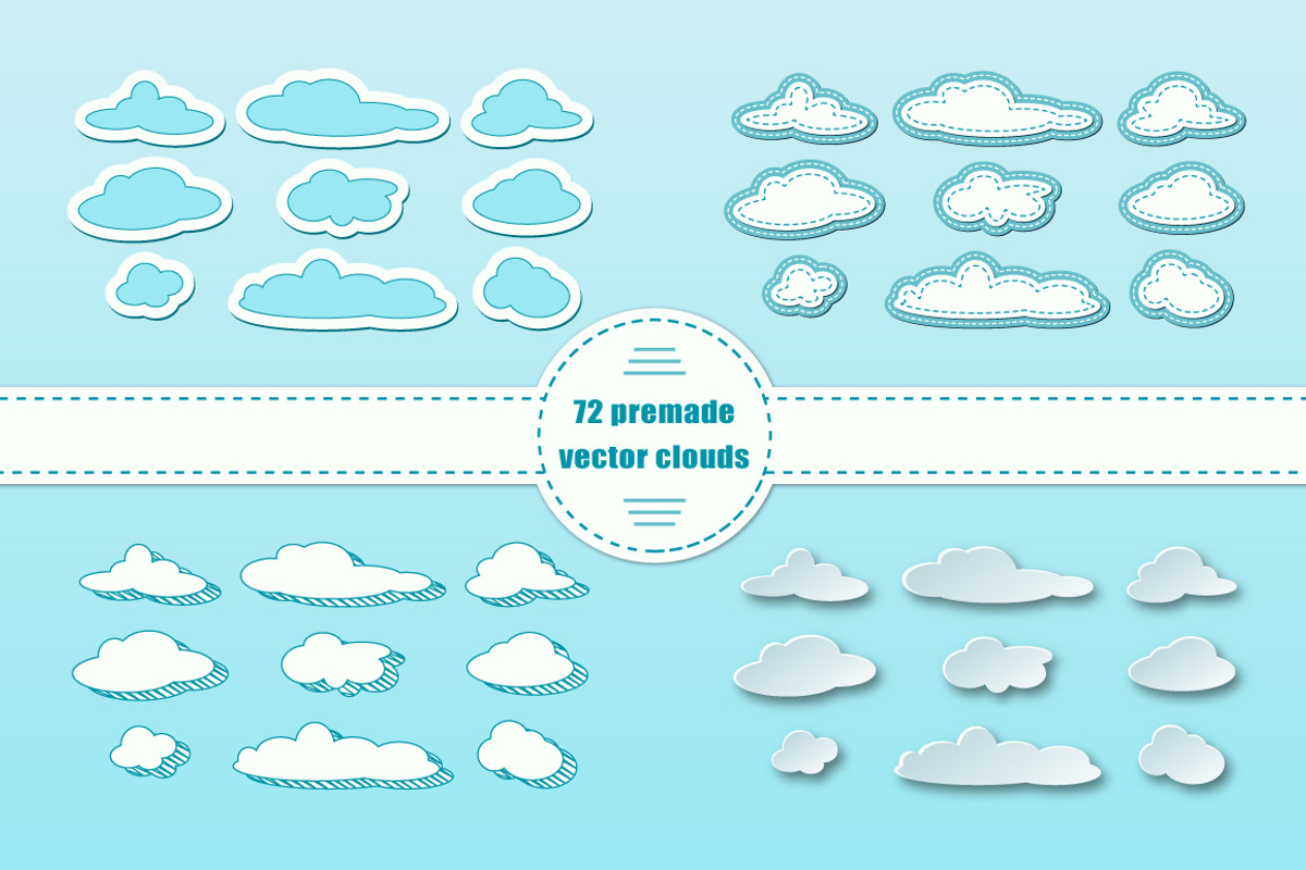 Clouds Kit, a Brushes & More by jv_pixels (Photo 2 of 5)
